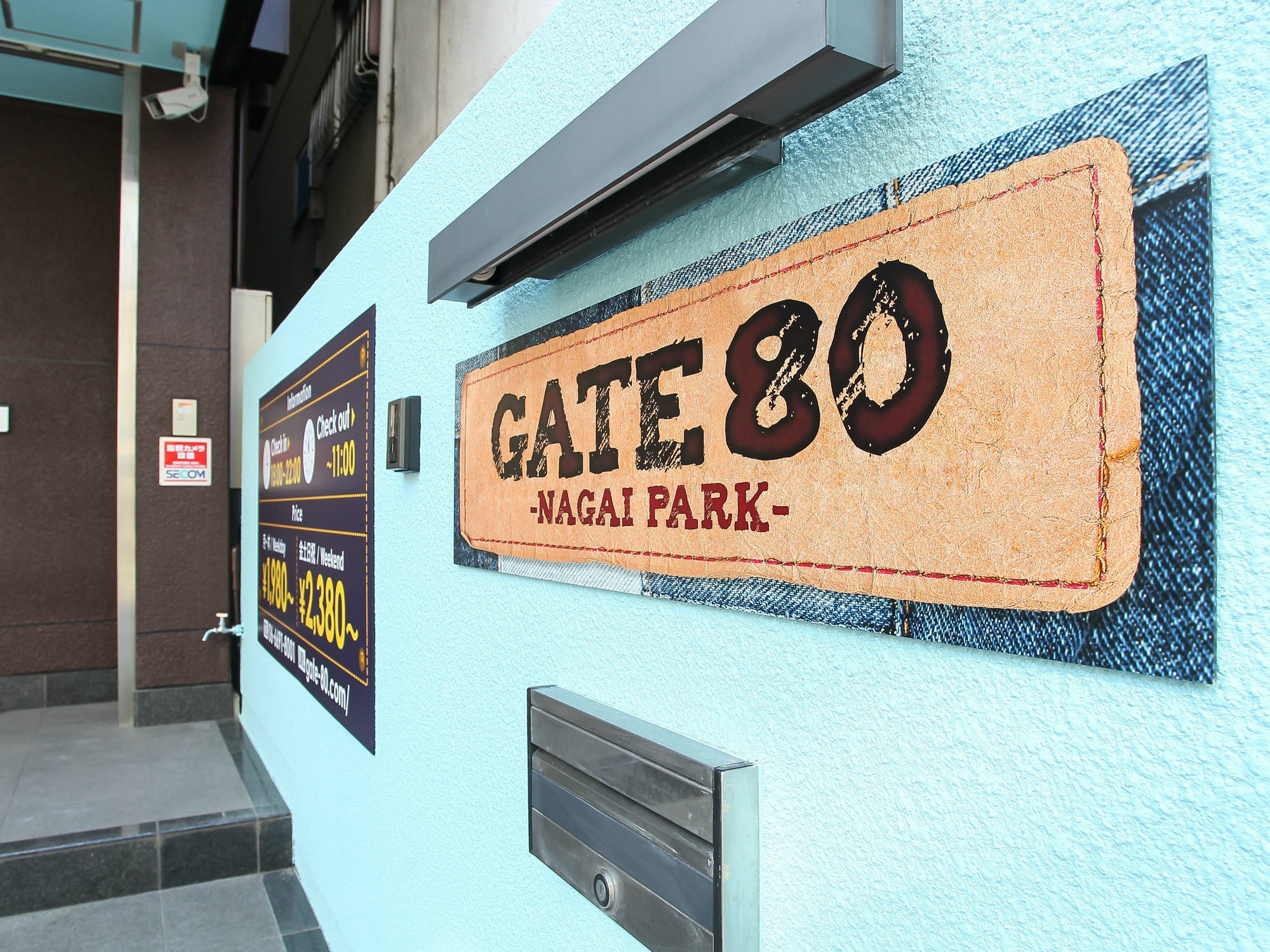 Gate 80 Hostel Osaka Exterior foto