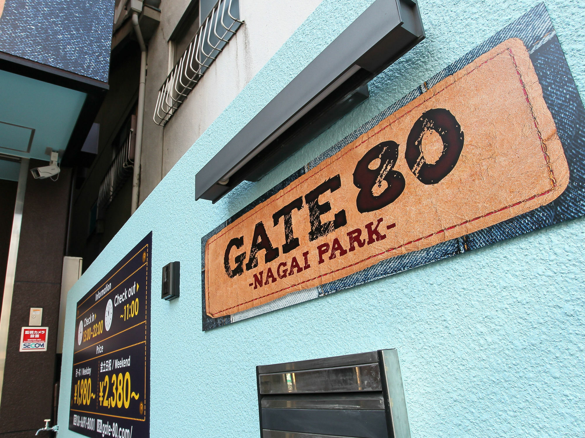 Gate 80 Hostel Osaka Exterior foto
